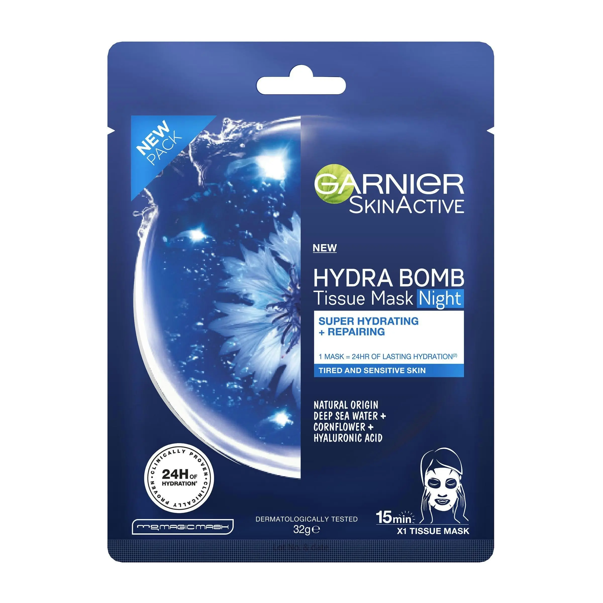 Garnier Hydra Bomb Night Tissue Mask