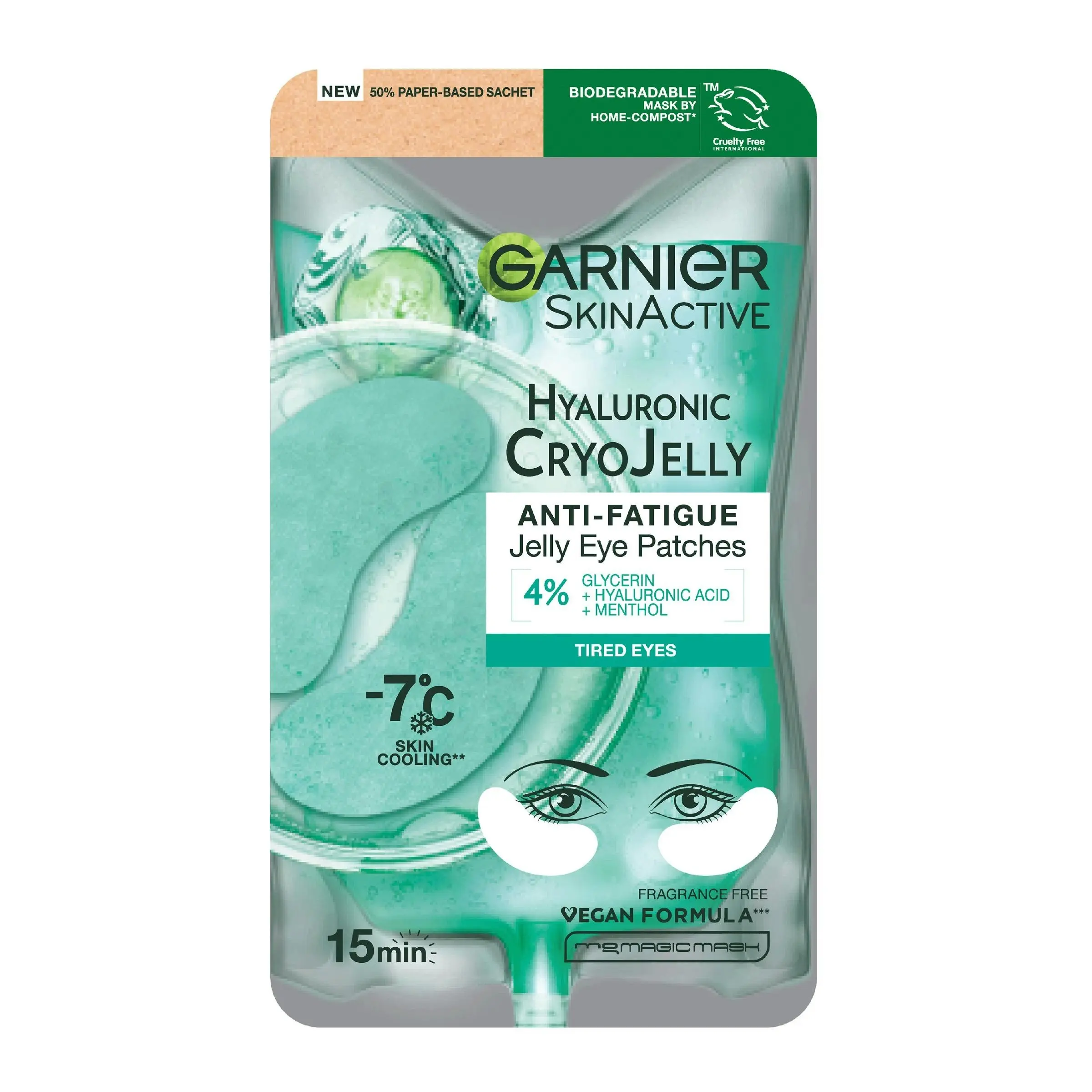 Garnier Hyaluronic CryoJelly Anti-fatigue Eye Mask