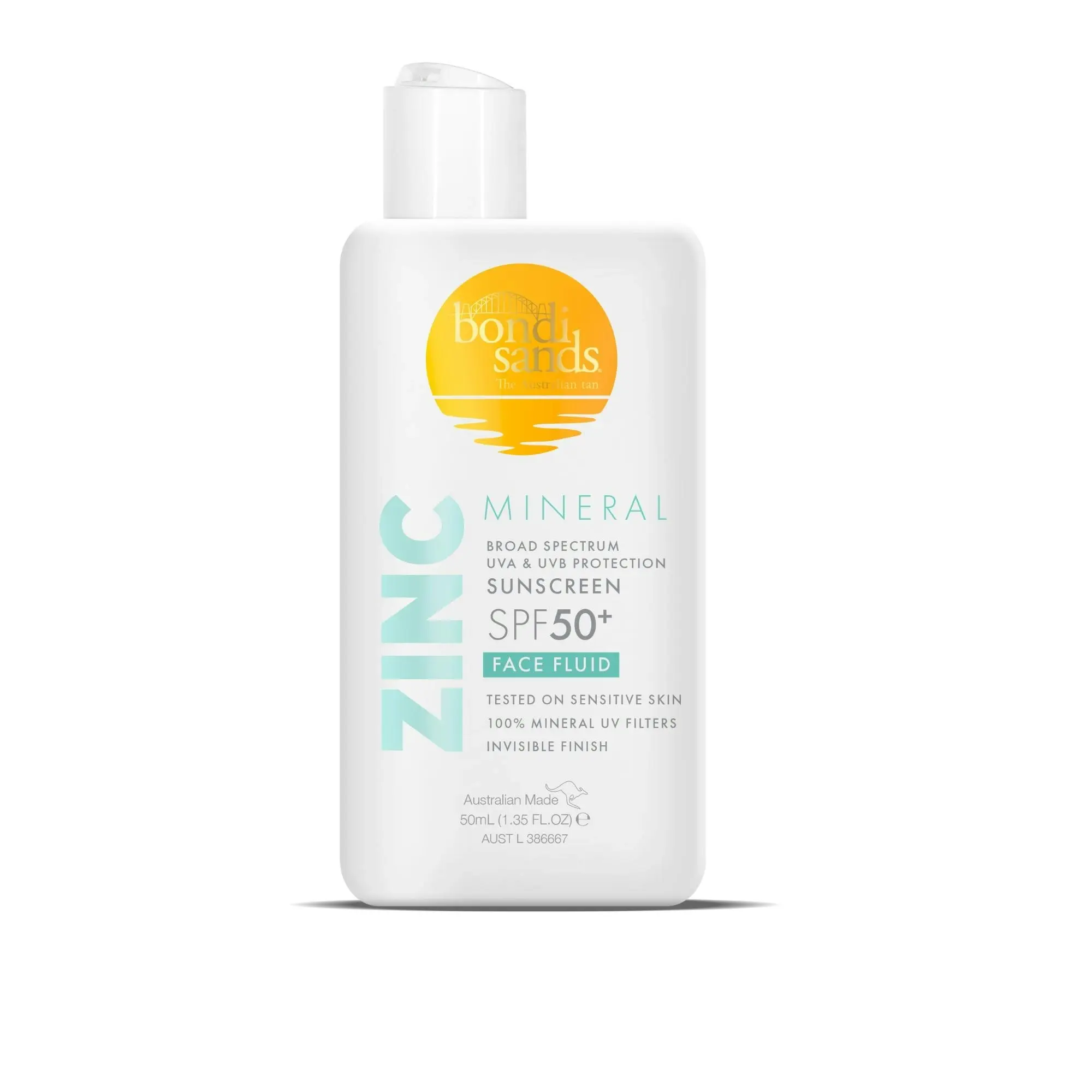 Bondi Sands Zinc Mineral SPF 50+ Face Fluid 50ml