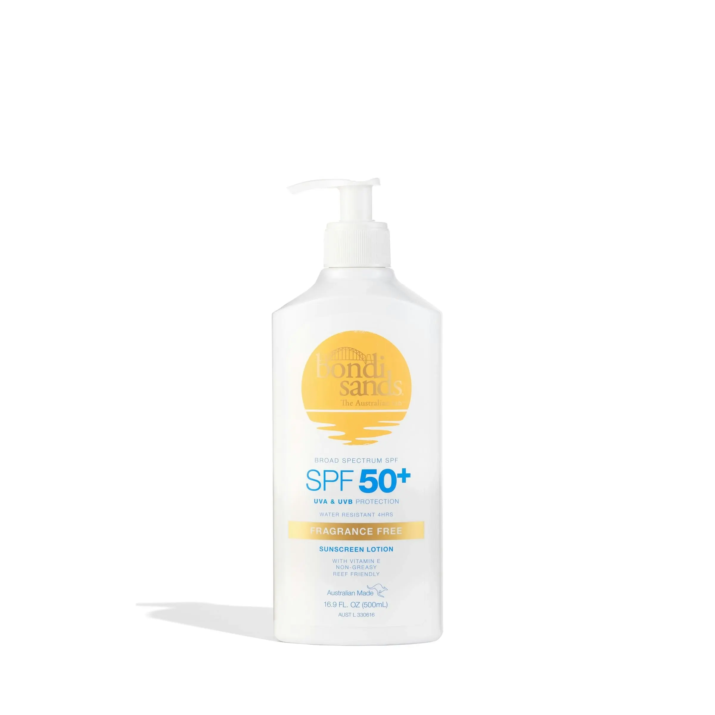 Bondi Sands SPF50+ Fragrance Free Sunscreen Lotion 500ml