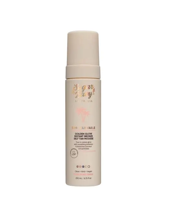 SugarBaby Sun-Believable Golden Glow Instant Self Tan Mousse 200ml