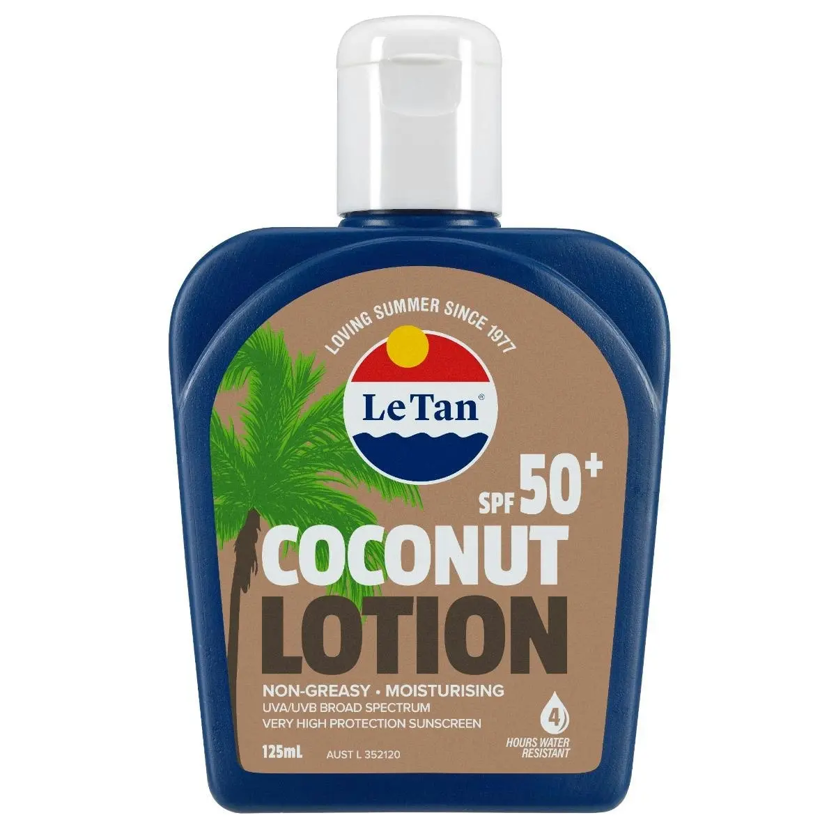 Le Tan Coconut Lotion SPF50+ 125mL