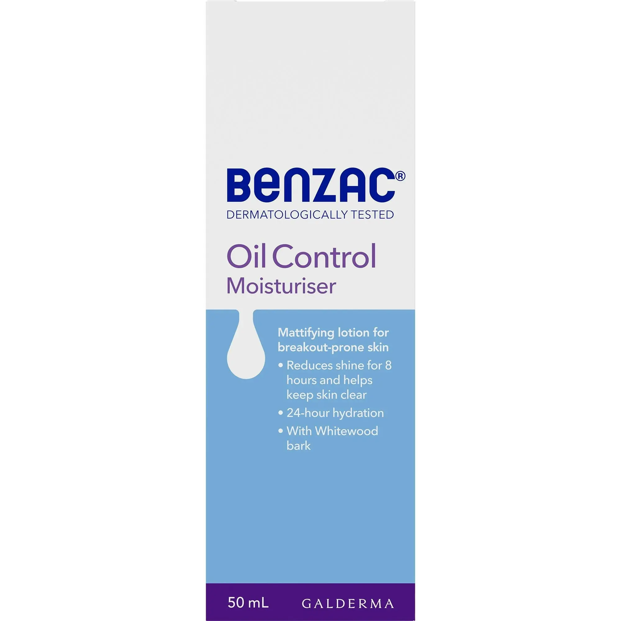 Benzac Oil Control Moisturiser 50mL