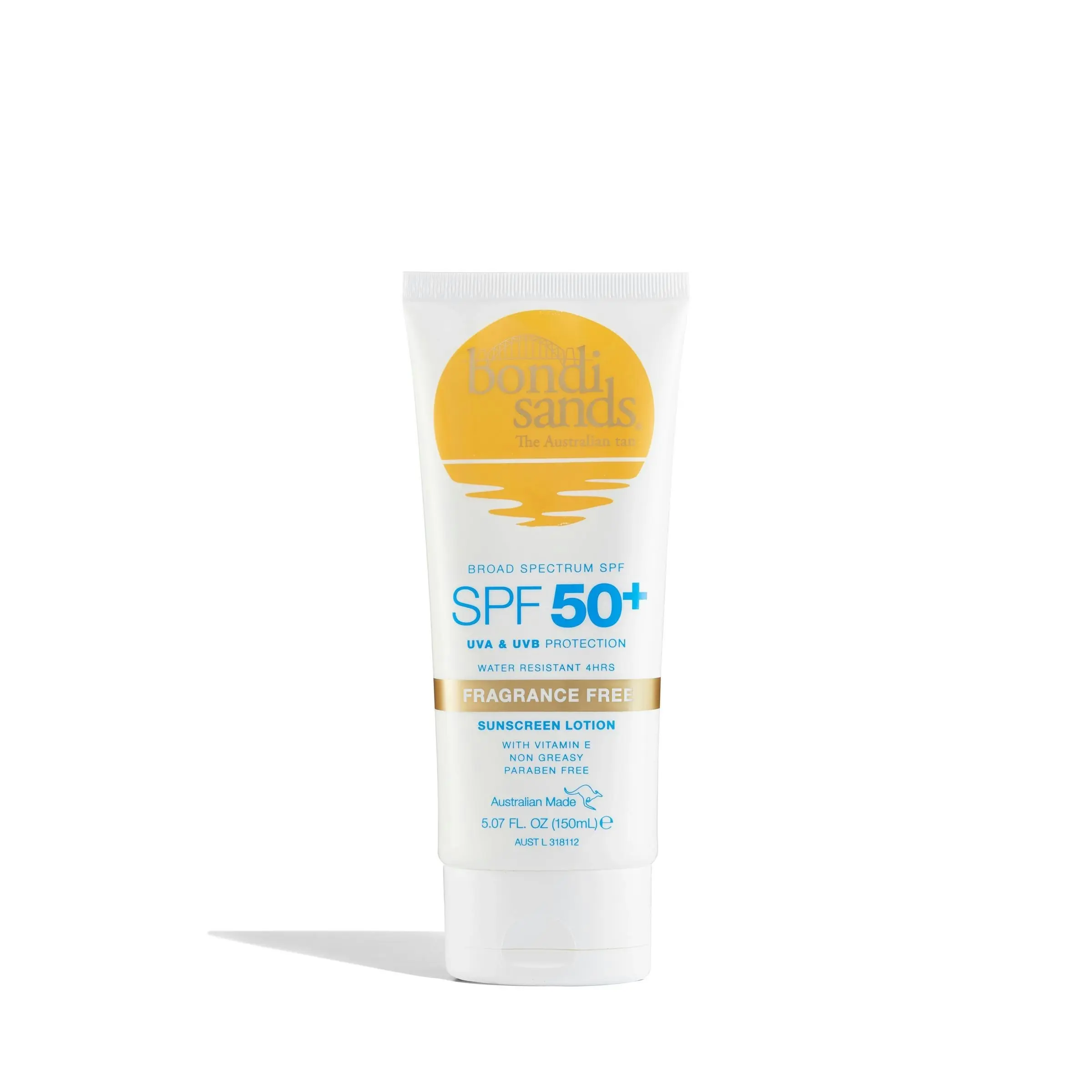 Bondi Sands SPF50+ Sunscreen Lotion Fragrance Free 150ml