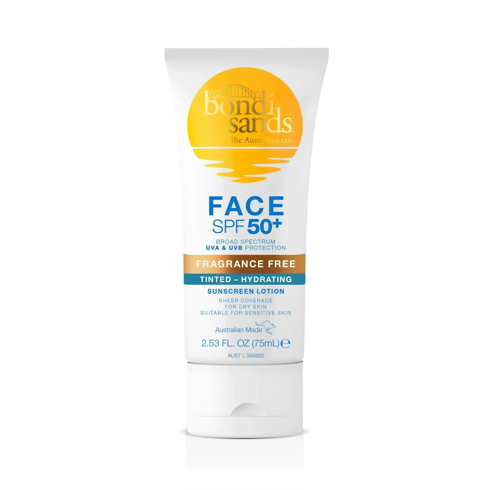 Bondi Sands Face SPF50+ Hydrating Tinted Sunscreen Lotion 75ml