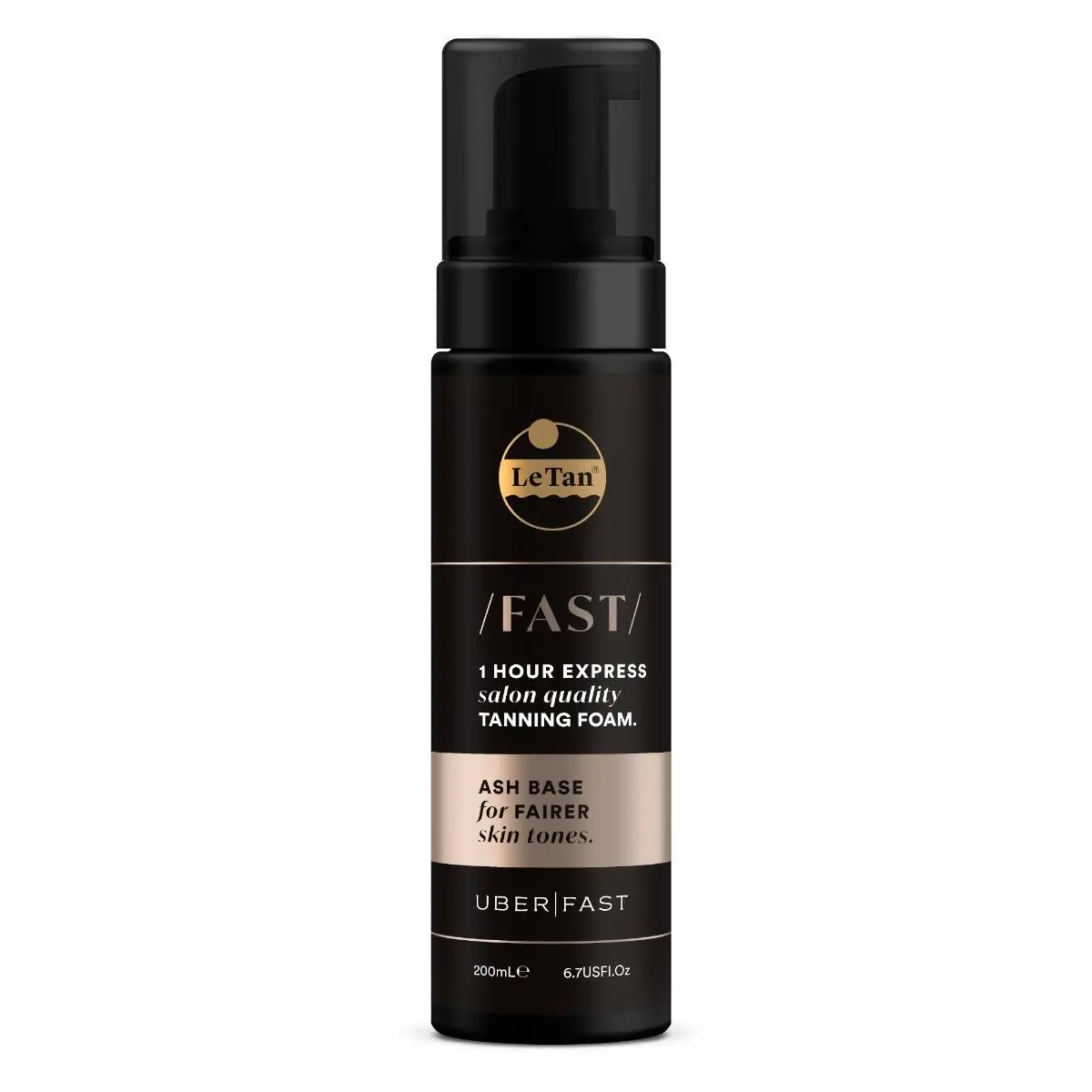 Le Tan Uber Fast Self Tanning Foam Ash Base 200mL