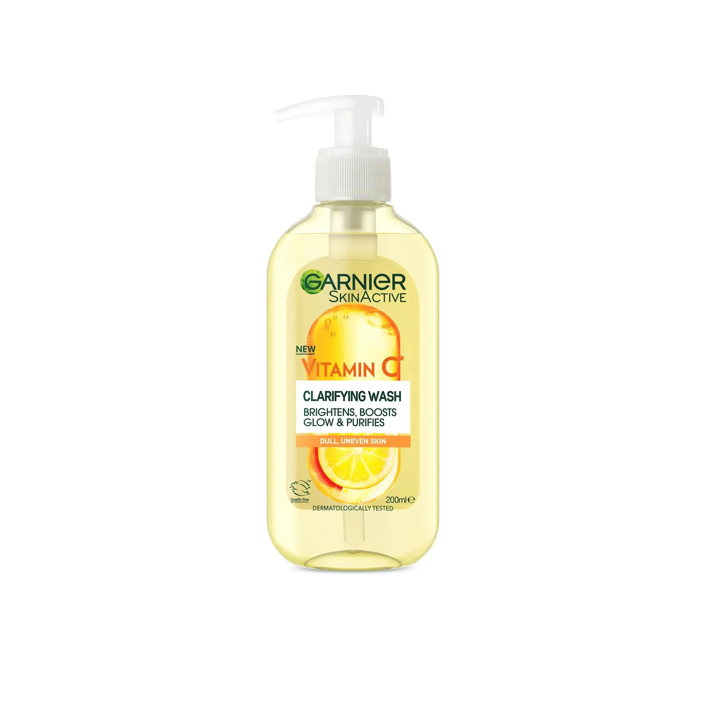 Garnier Skin Active Vitamin C Clarifying Wash 200ml