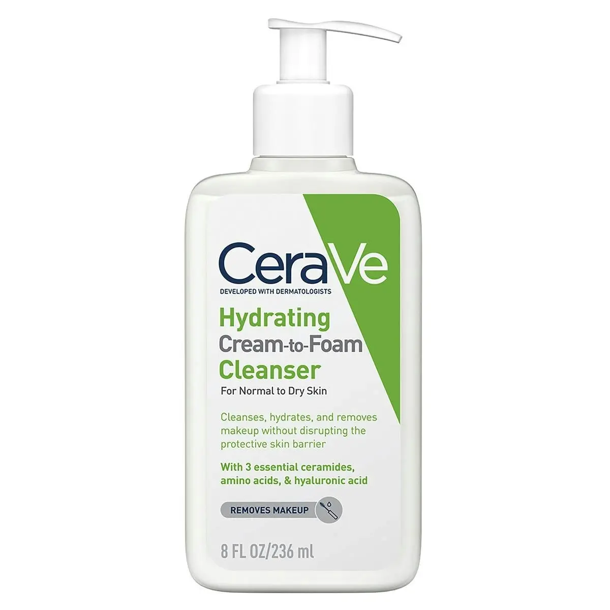 CeraVe Hydrating Cream To Foam Cleanser 236ml