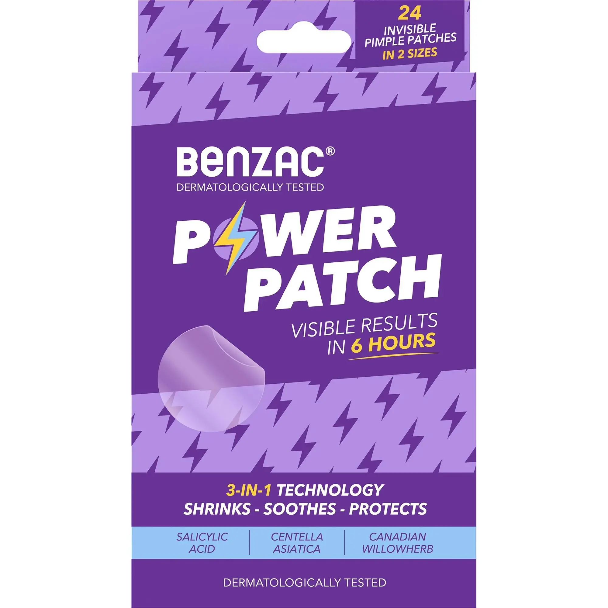 Benzac Power Patches 24 Pack