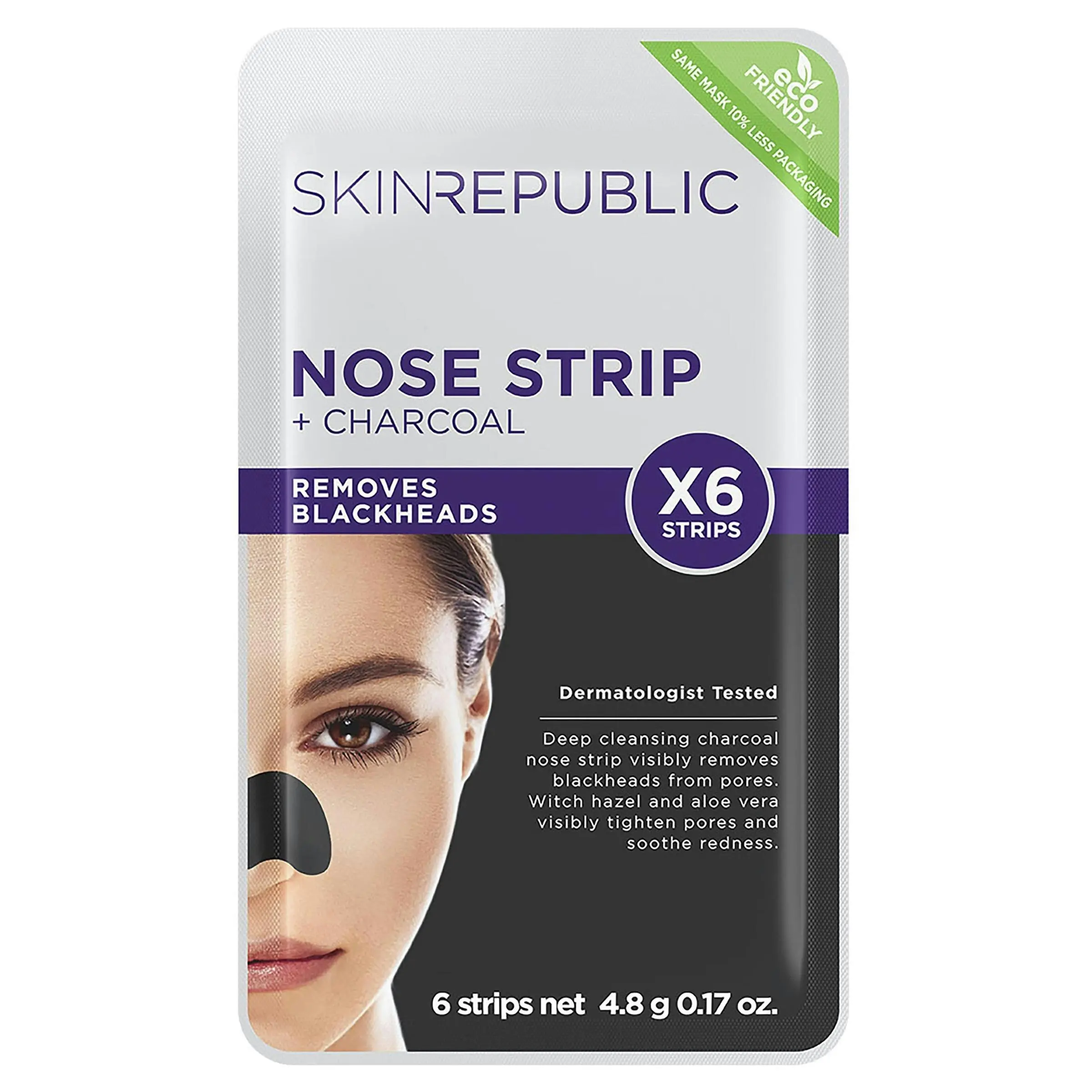 Skin Republic Charcoal Nose Strip 6 Strips