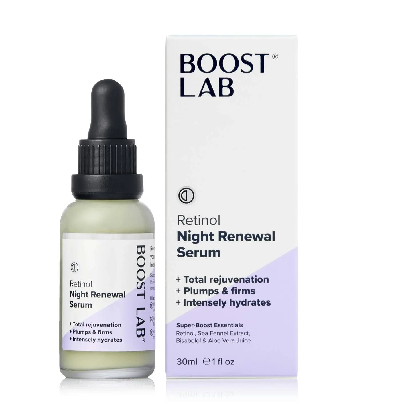 Boost Lab Retinol Night Renewal Serum 30ml