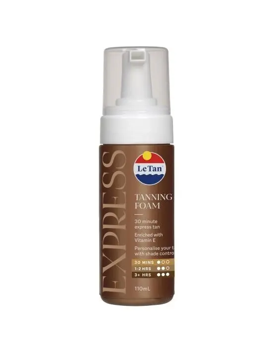 Le Tan Express Tan Self Tanning Foam 110mL