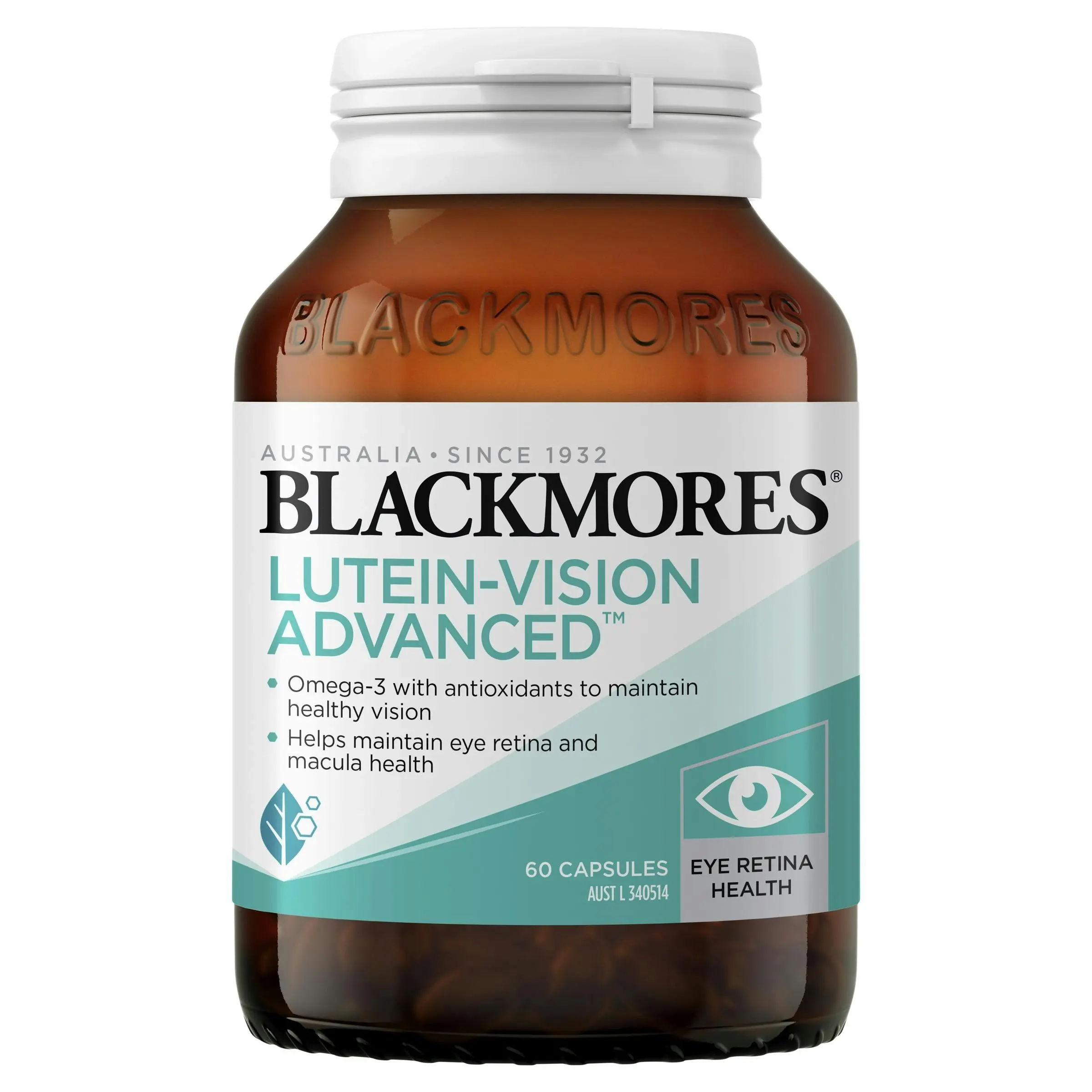 Blackmores Lutein Vision Advanced 60 Capsules