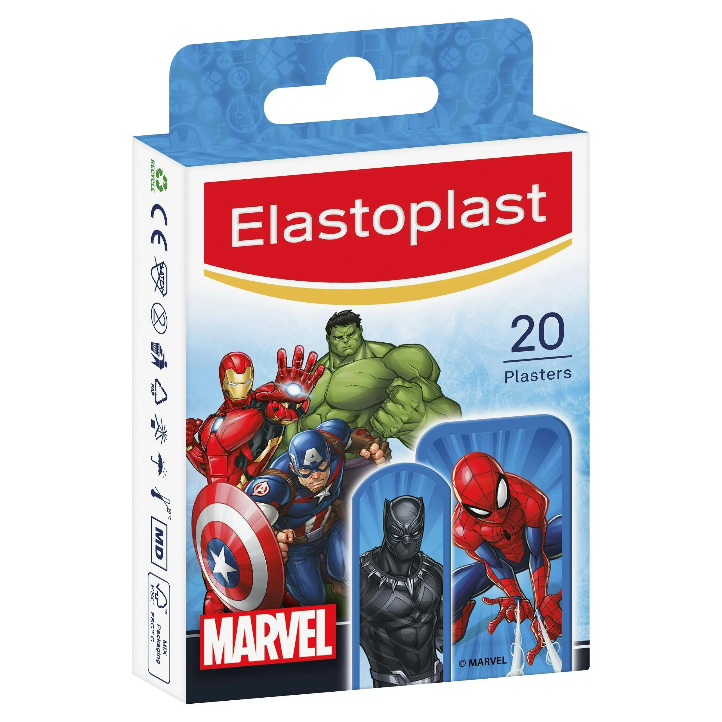 Elastoplast Marvel Plasters 20 Pack