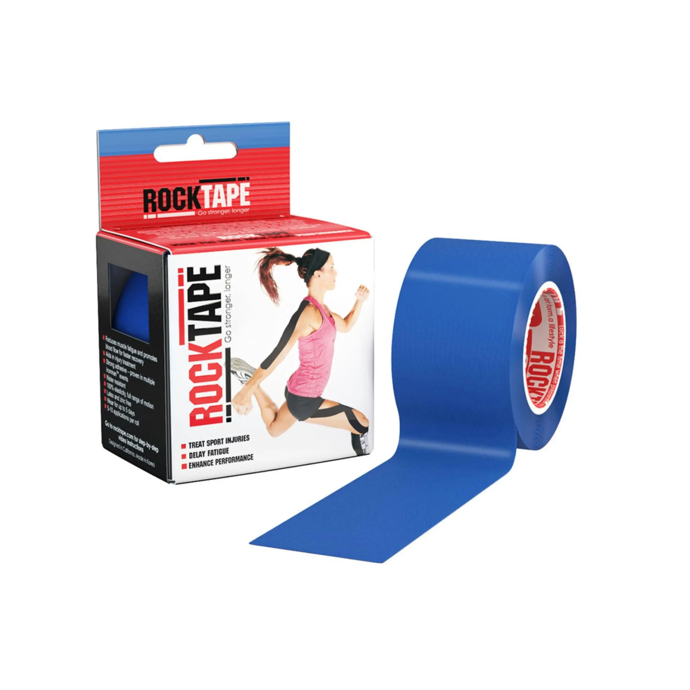 Rocktape Kinesiology Tape Navy Blue 5cm x 5m