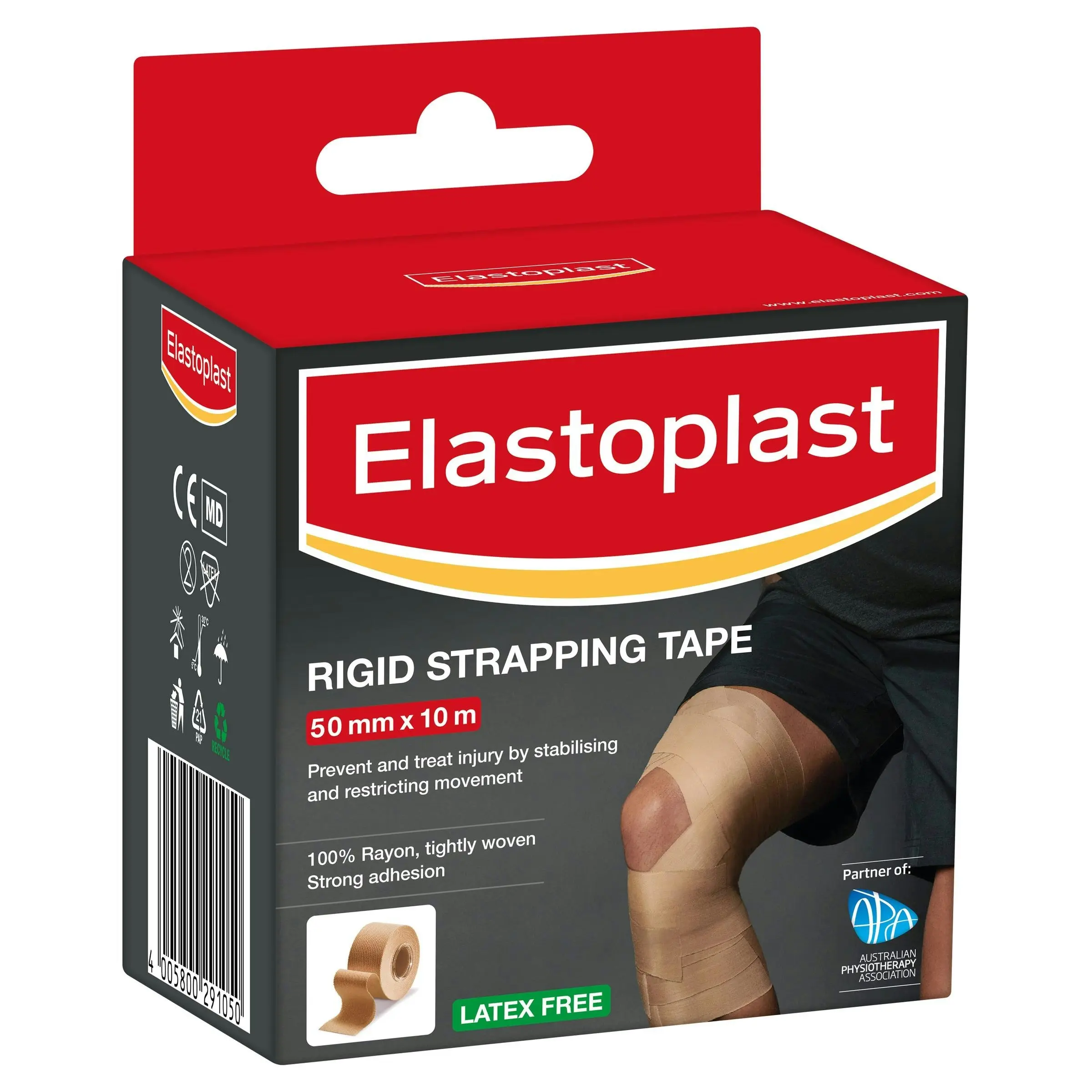 Elastoplast Sport Rigid Strapping Tape 50mm x 10m