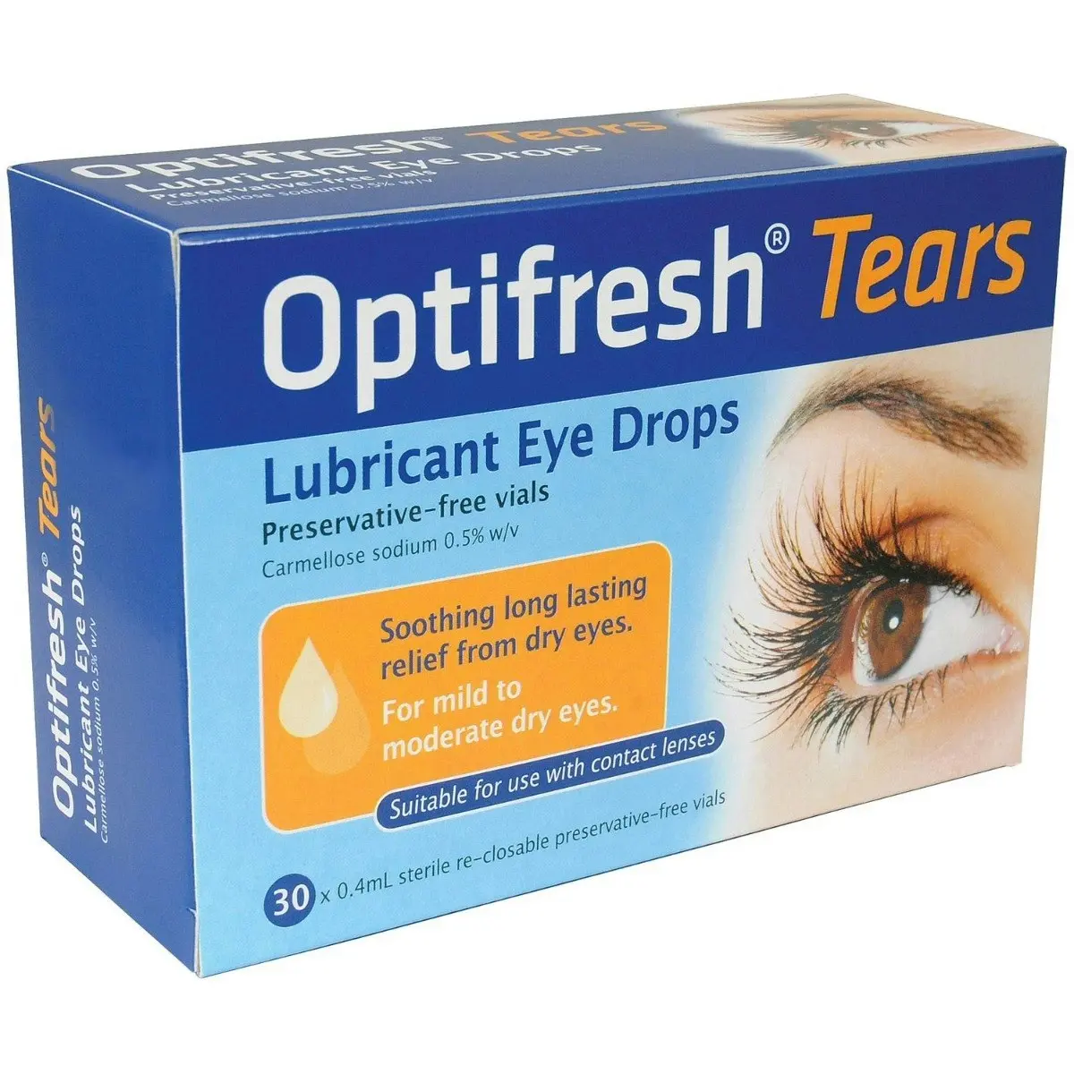 OPTIFRESH Tears Eyedrops 0.4mL