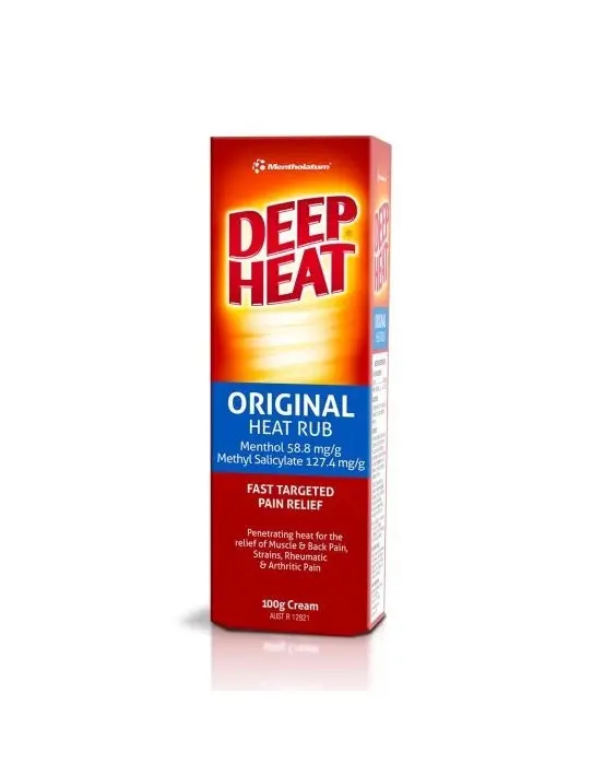 Deep Heat Regular Rub 100G