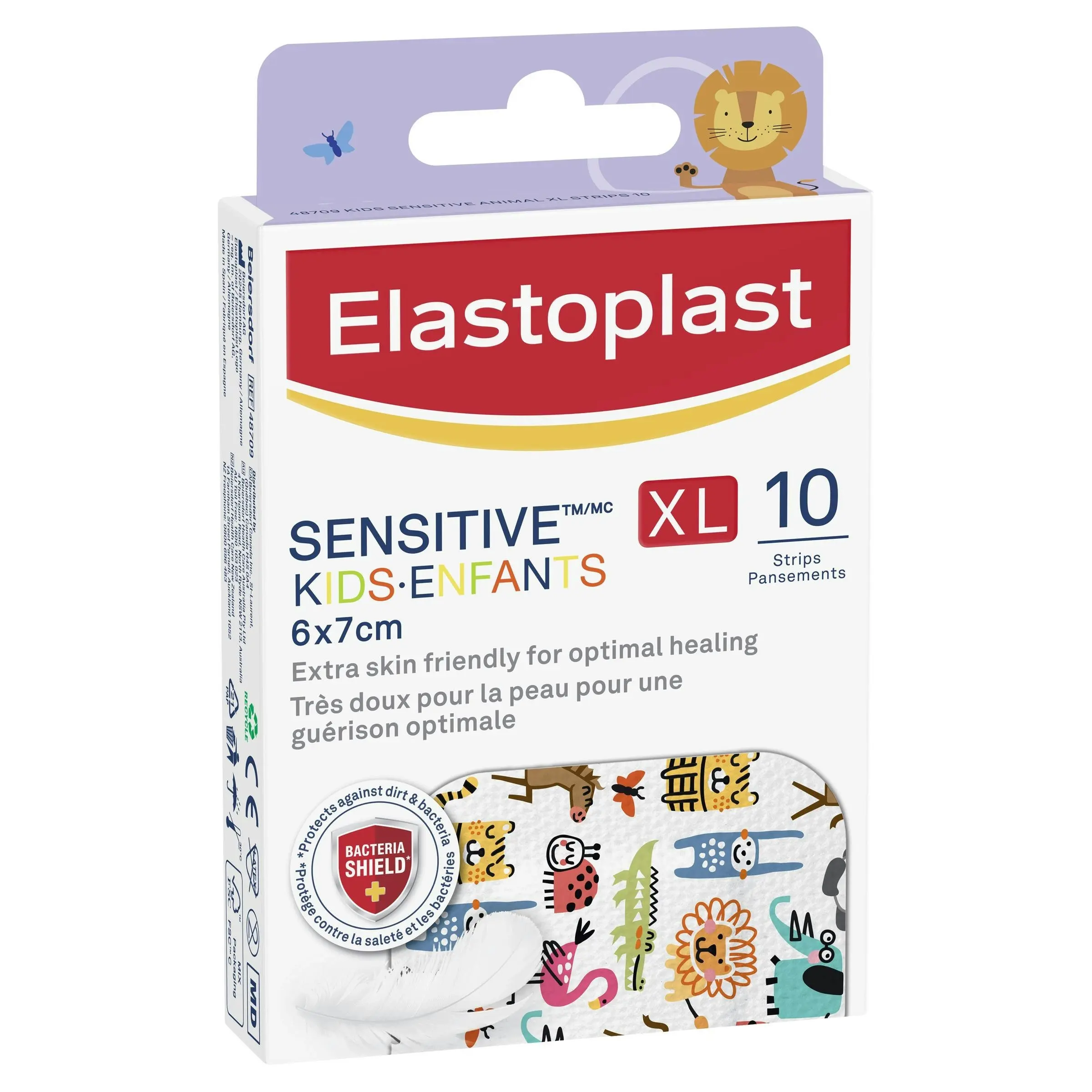 Elastoplast Kids Sensitive XL Dressing 10 Pack