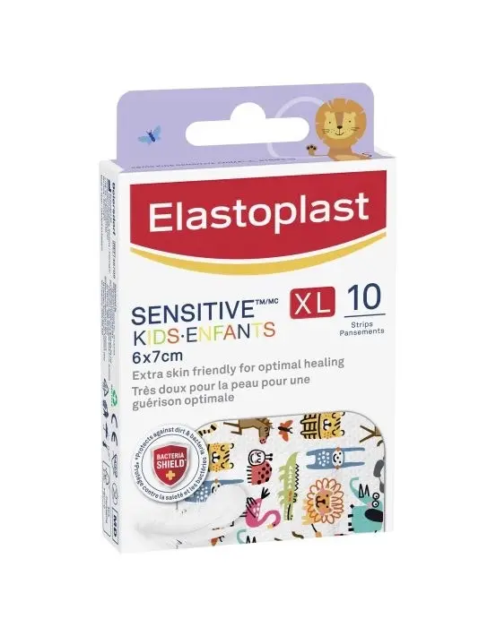 Elastoplast Kids Sensitive XL Dressing 10 Pack