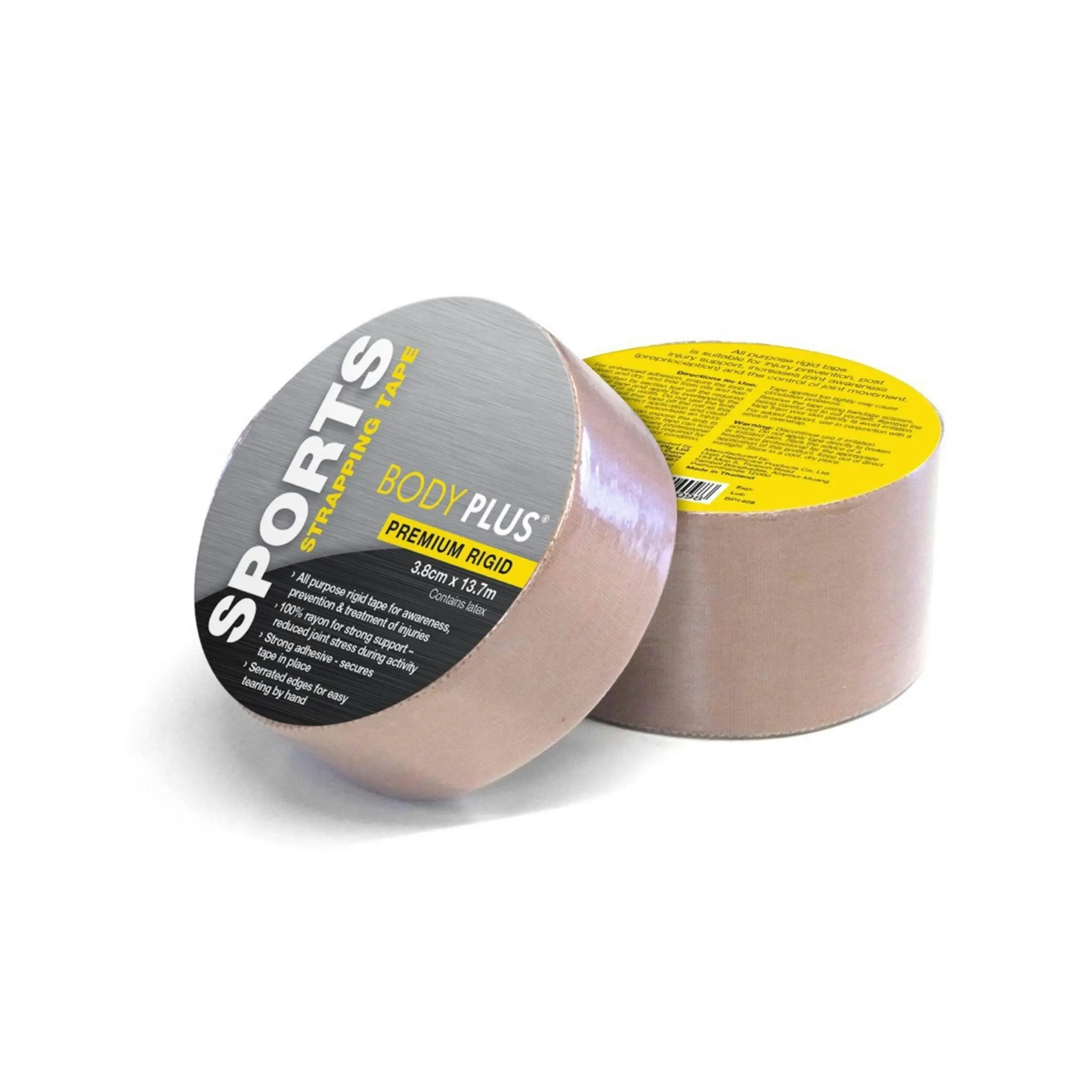 Body Plus Rigid Strapping Tape 3.8cm x 13.7m