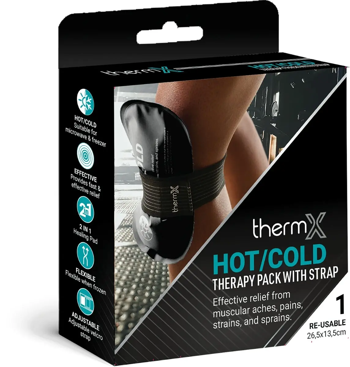 ThermX Hot & Cold Therapy Pack with Strap