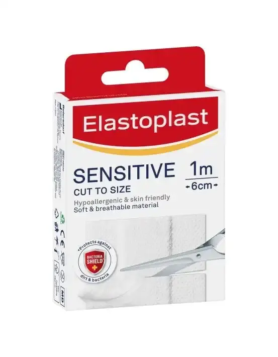 Elastoplast Sensitive 6x10cm Strips 10 Pack