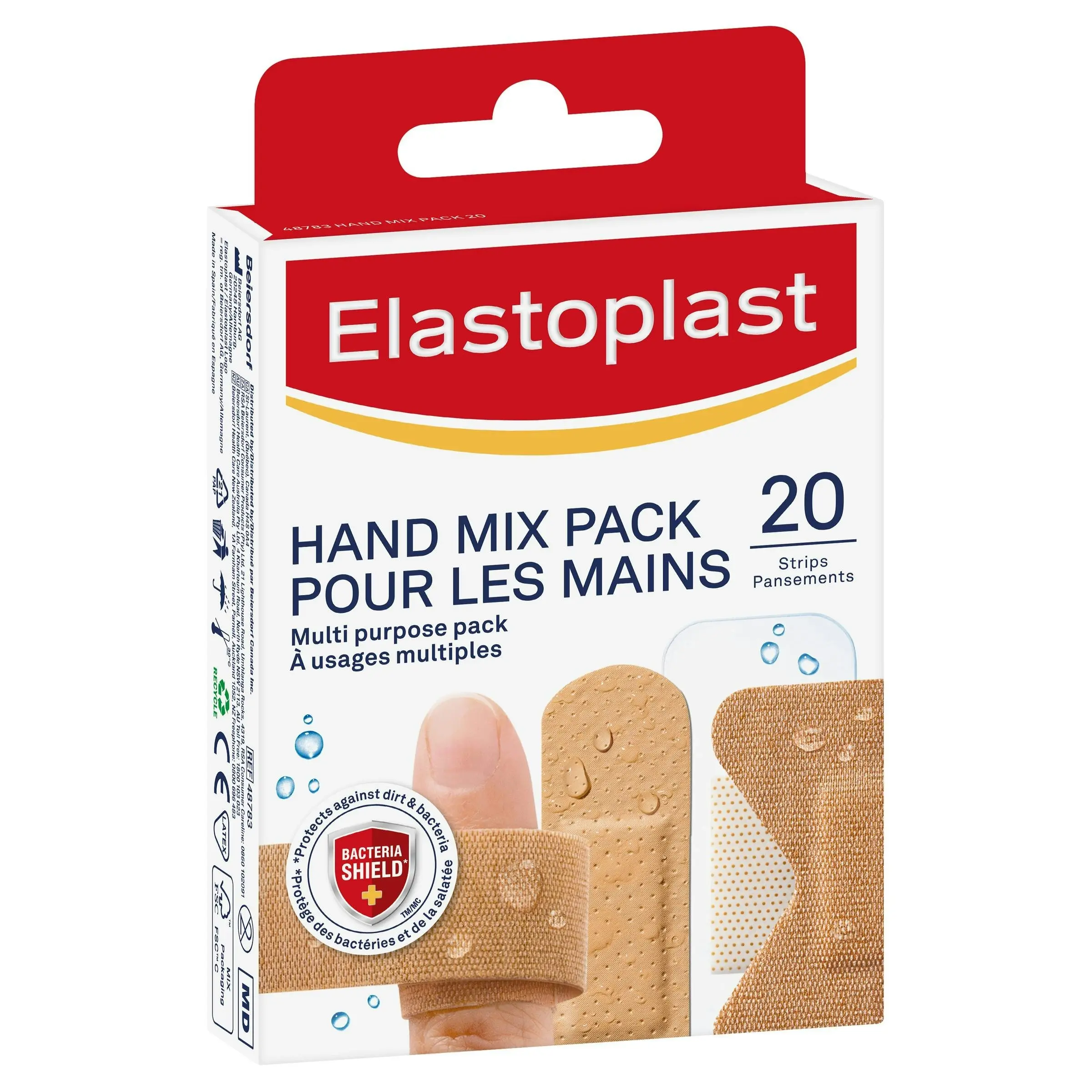 Elastoplast Hand Mix 20 Pack