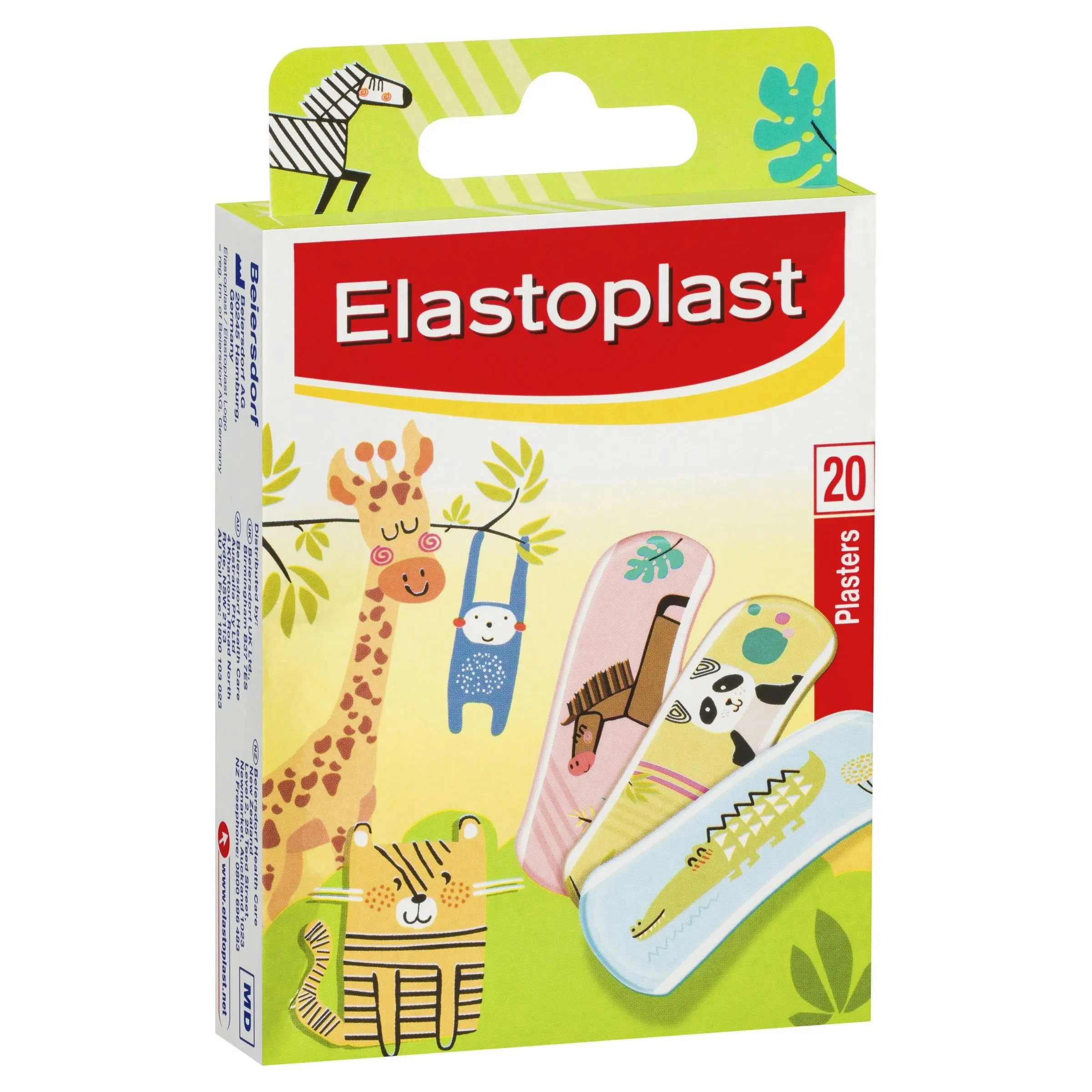 Elastoplast Kids Animal Plasters 20 Strips