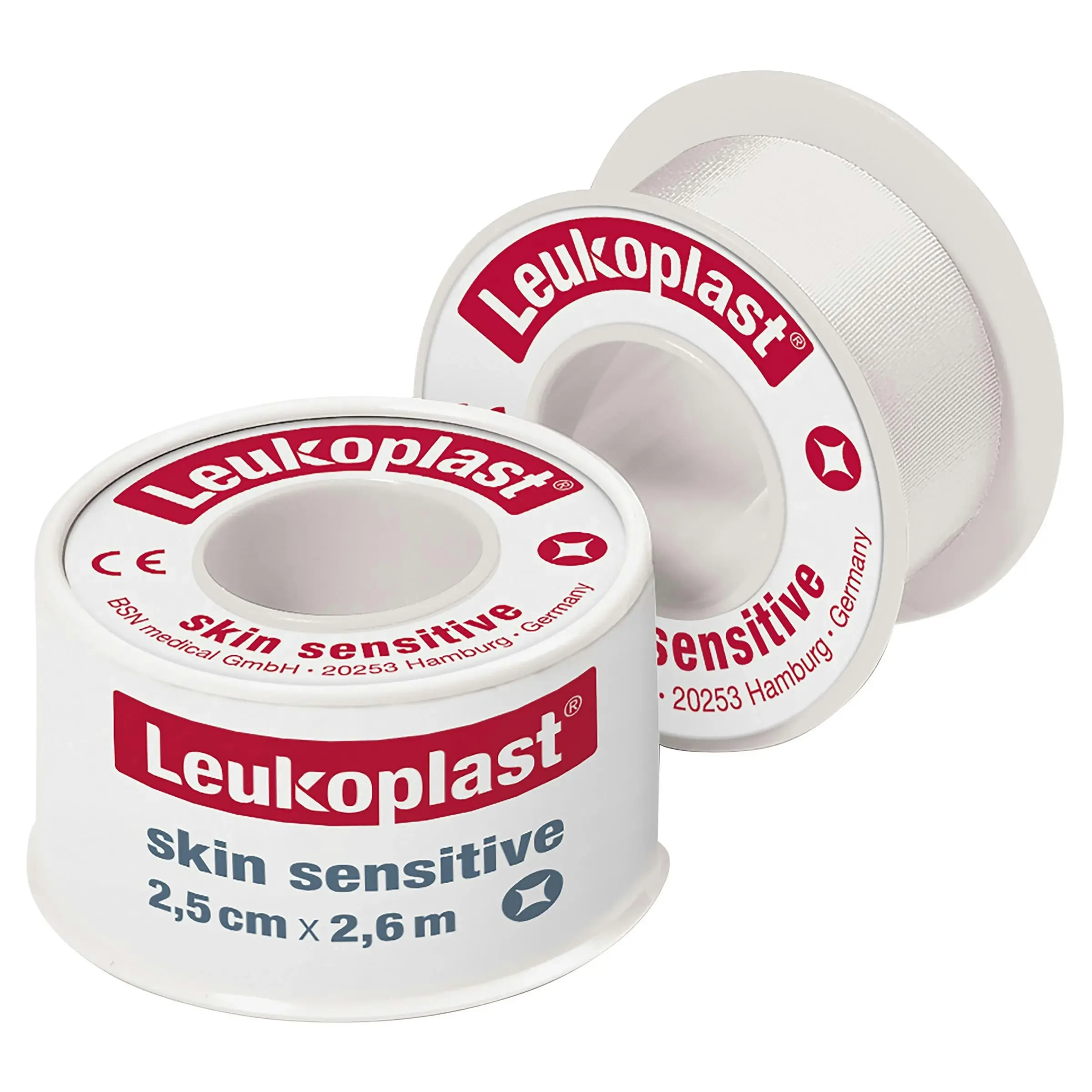 Leukoplast Skin Sensitive Silicone Tape 2.5cm x 2.6m