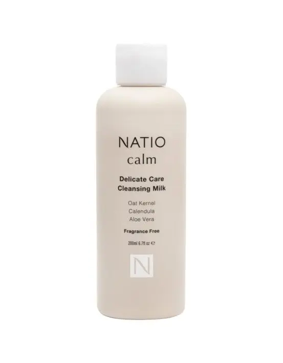 Natio Calm Delicate Care Cleansing Milk 200ml