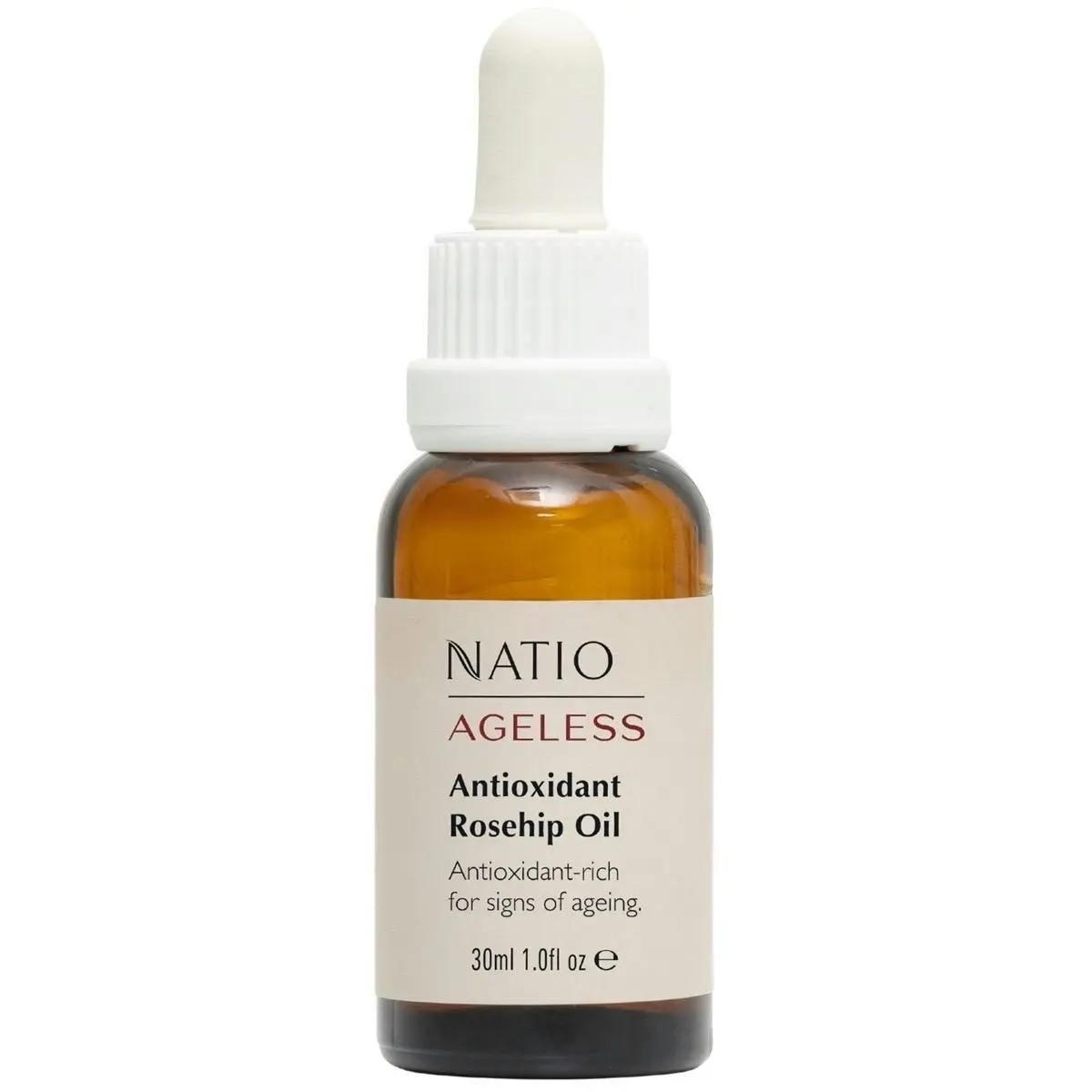 Natio Ageless Antioxidant Rosehip Oil 30ml