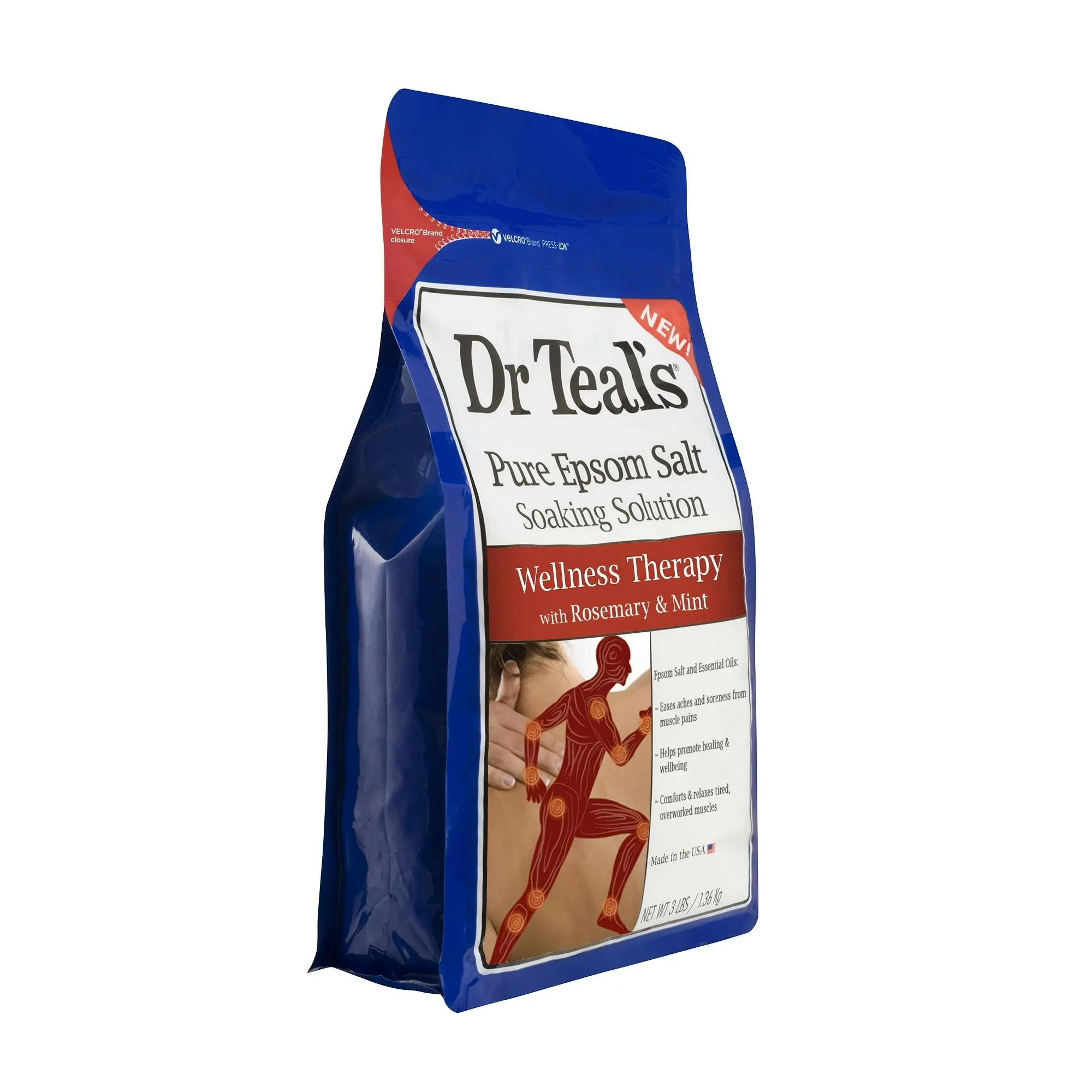 Dr Teal's Epsom Salt Rosemary & Mint 1.36kg