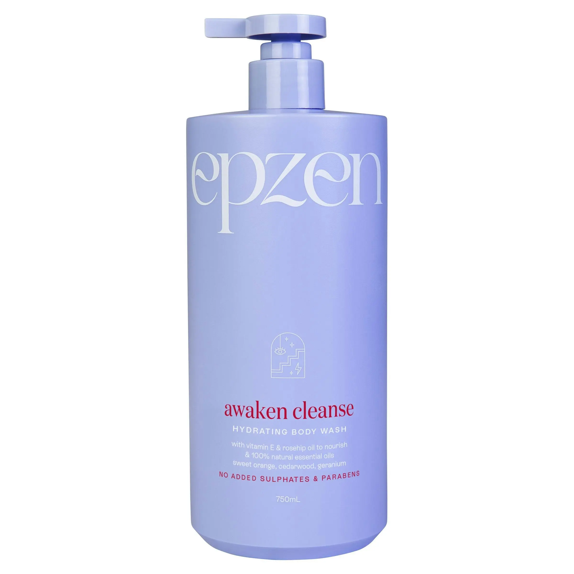 EpZen Awaken Cleanse Invigorating Body Wash 750ml