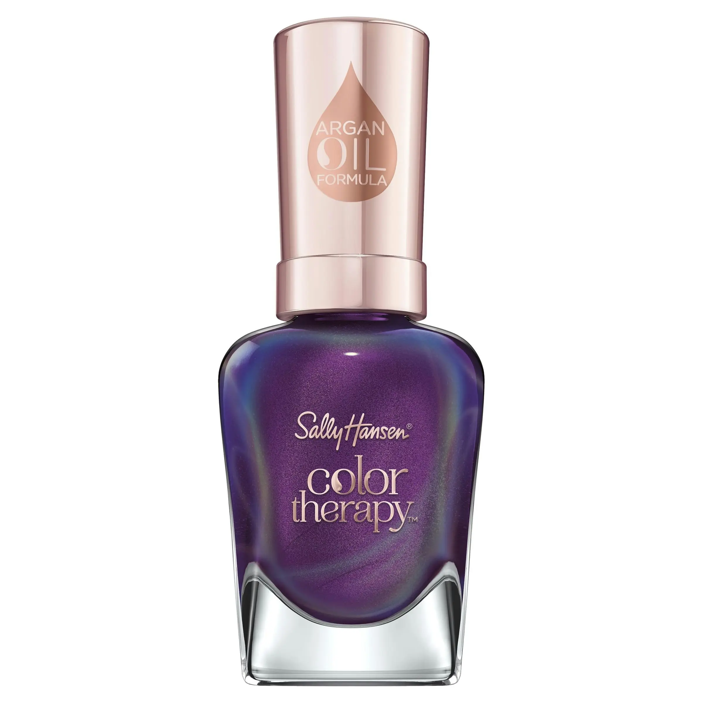 Sally Hansen Color Therapy Nail Polish 402 Plum Euphoria