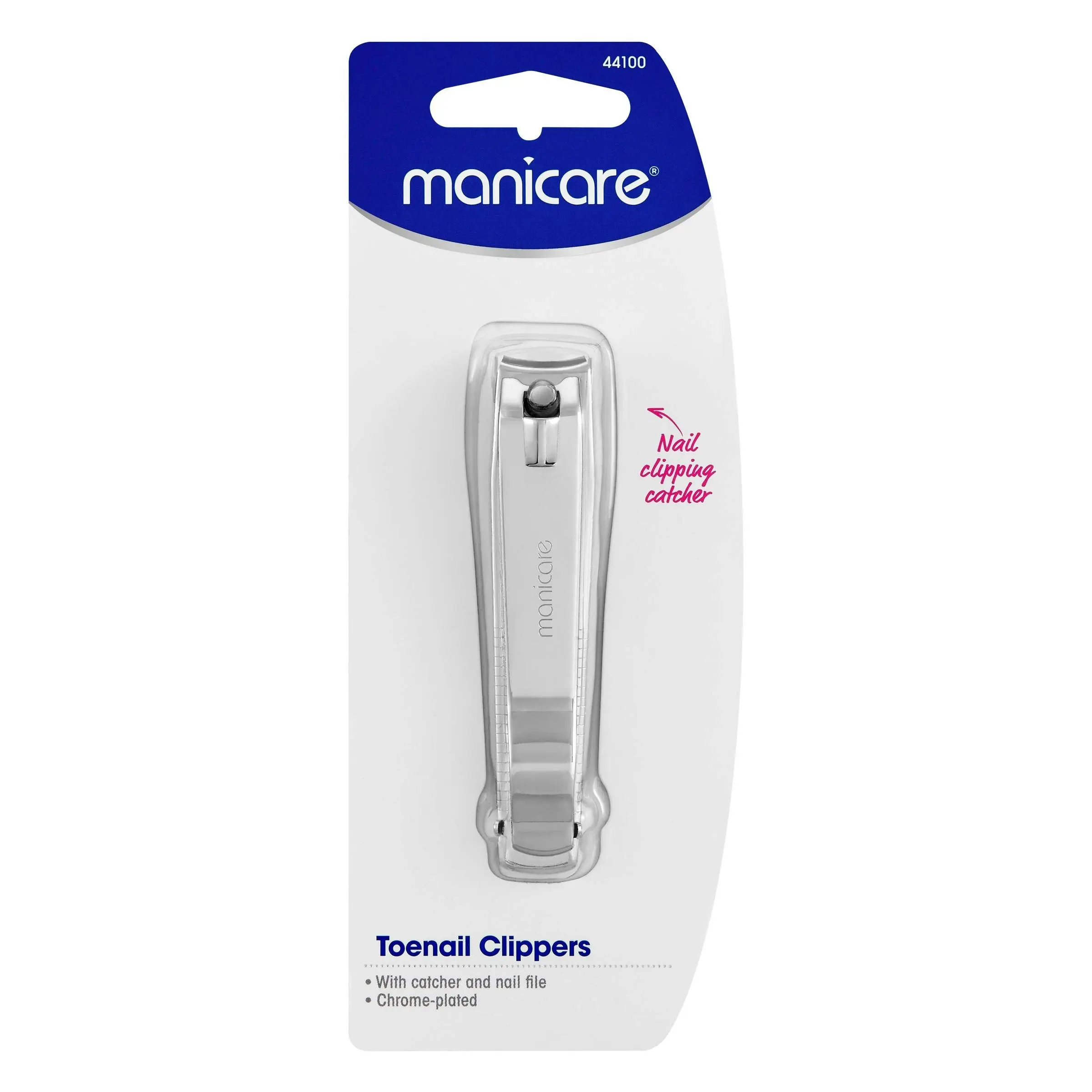 Manicare Toenail Clippers With Catcher & Nail File