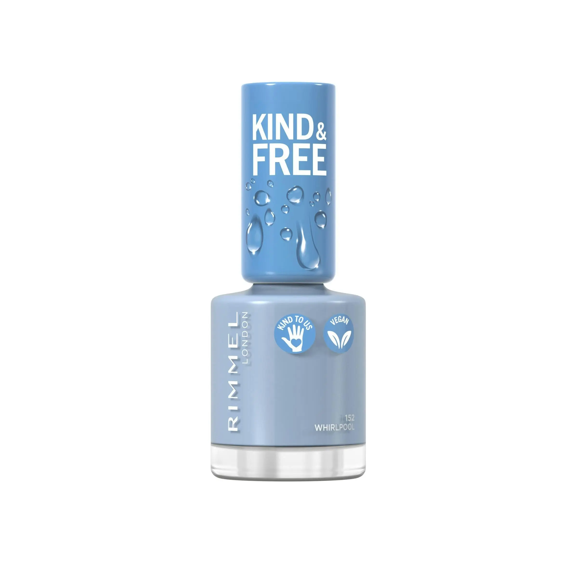 Rimmel Kind & Free Nail Polish #152 Tidal Wave Blue