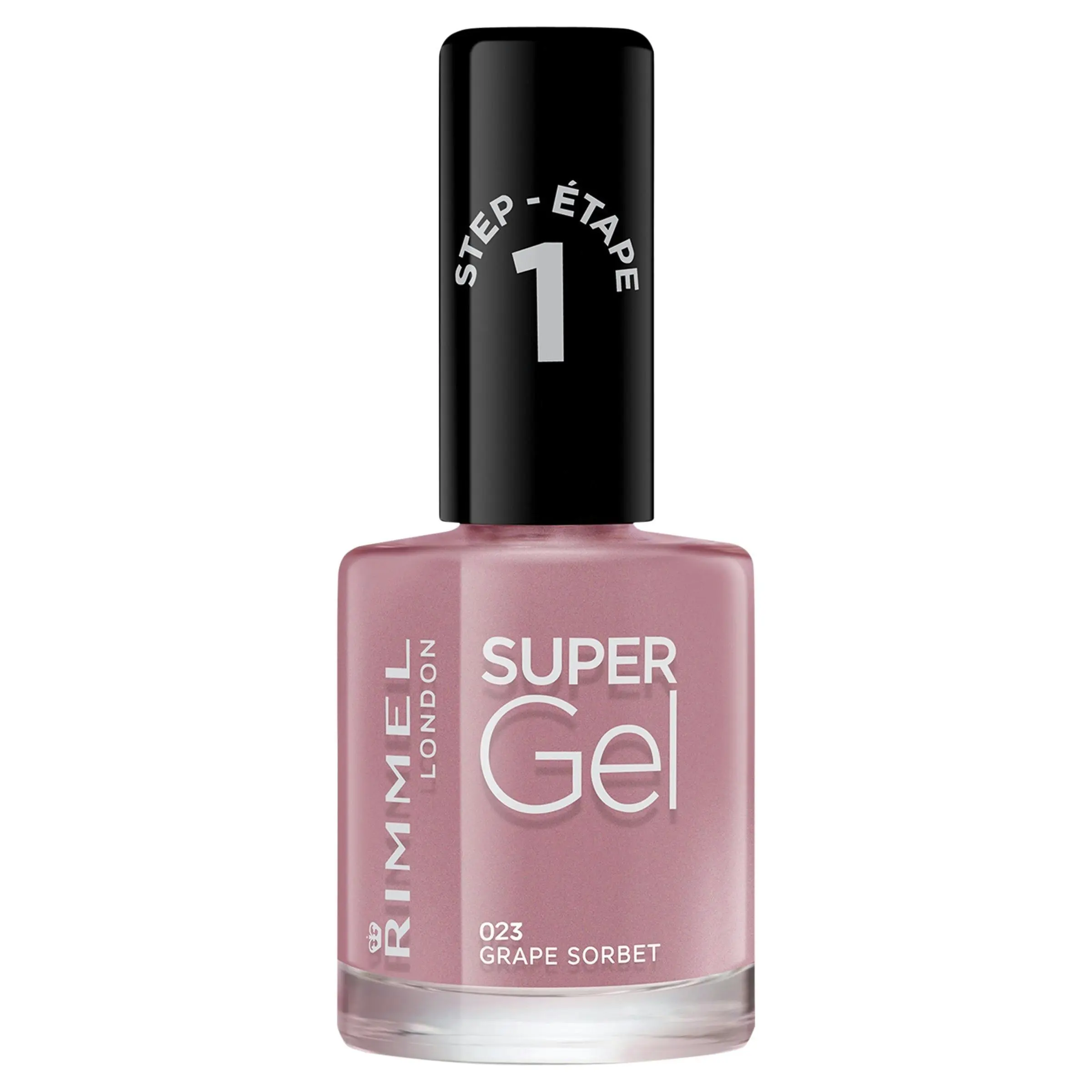 Rimmel Super Gel Nail Polish 023 Grape Sorbet