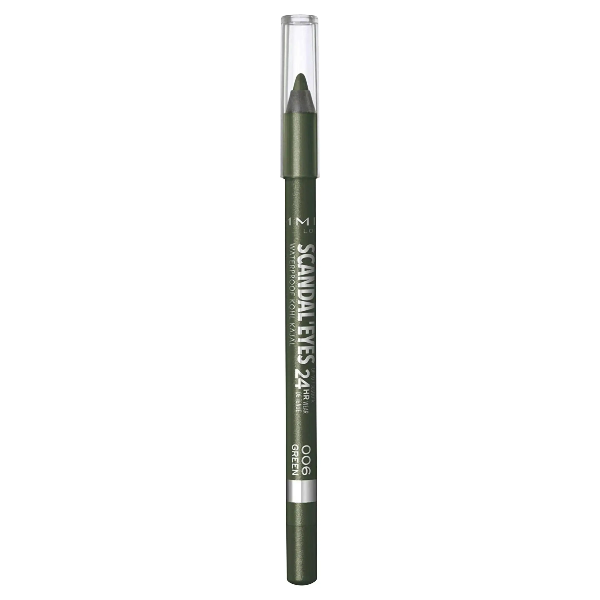 Rimmel Scandaleyes Waterproof Kohl Kajal Eye Liner 006 Green