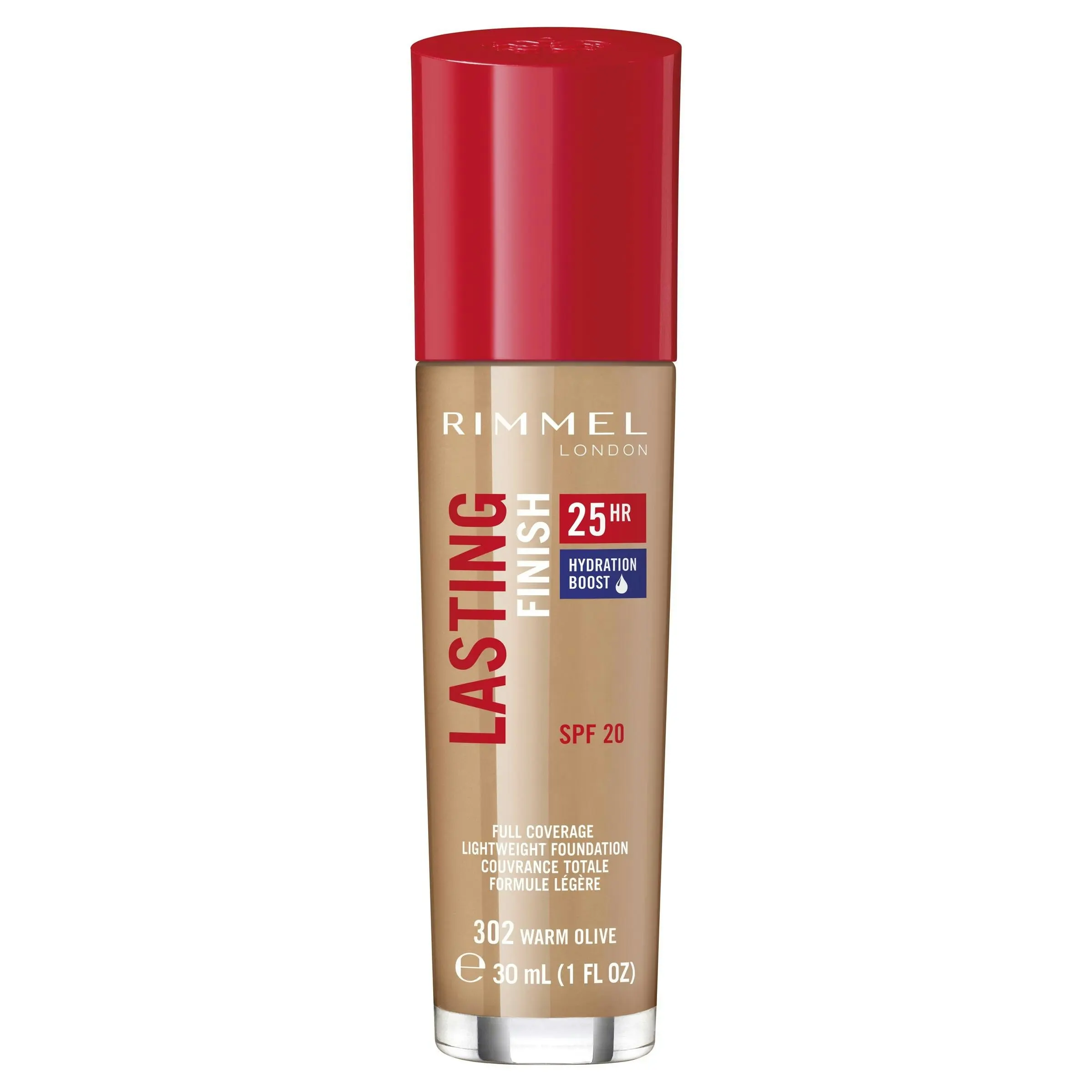 Rimmel Lasting Finish Foundation 25Hr 302 Warm Olive