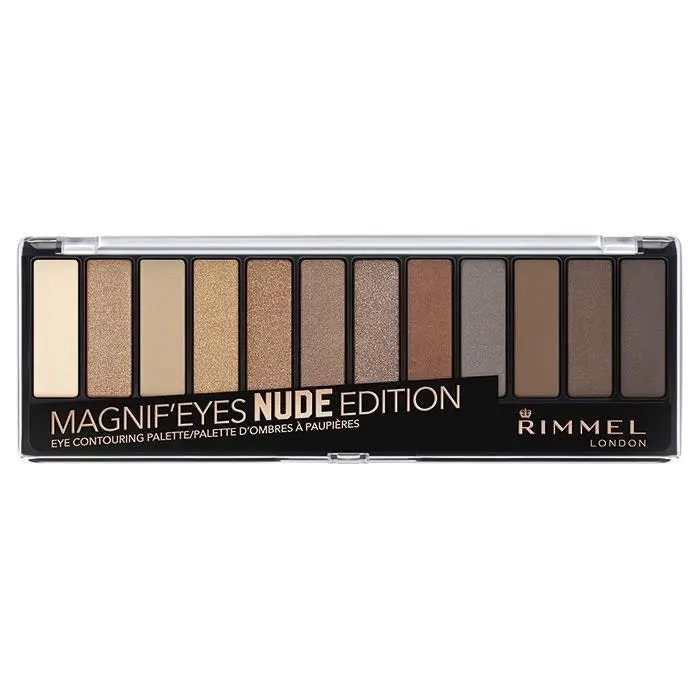 Rimmel Magnif'Eyes Eyeshadow Palette 001 Nude Edition 14g