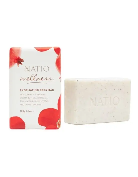 Natio Wellness Exfoliating Body Bar