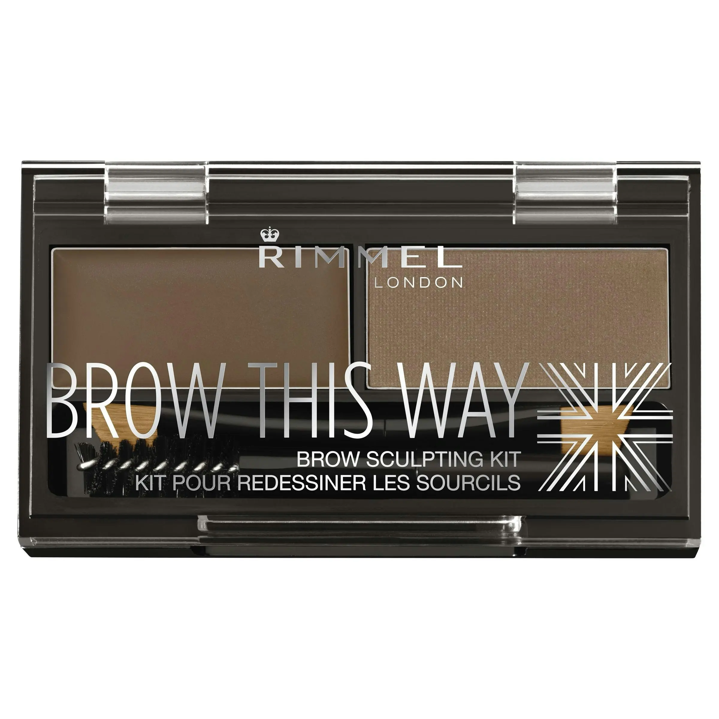 Rimmel Brow This Way Eyebrow Sculpting Kit 002 Medium Brown