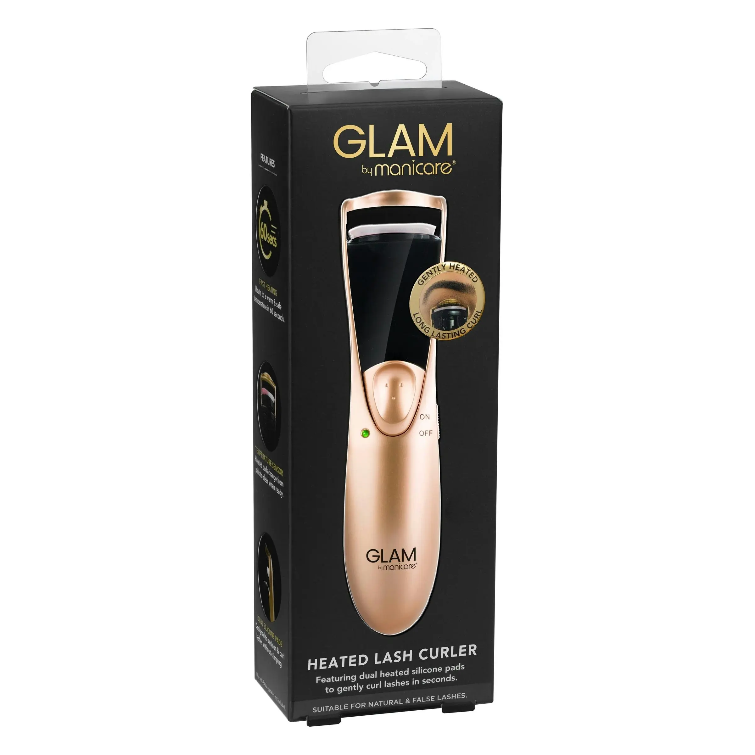 Glam by Manicare Heated Lash Curler