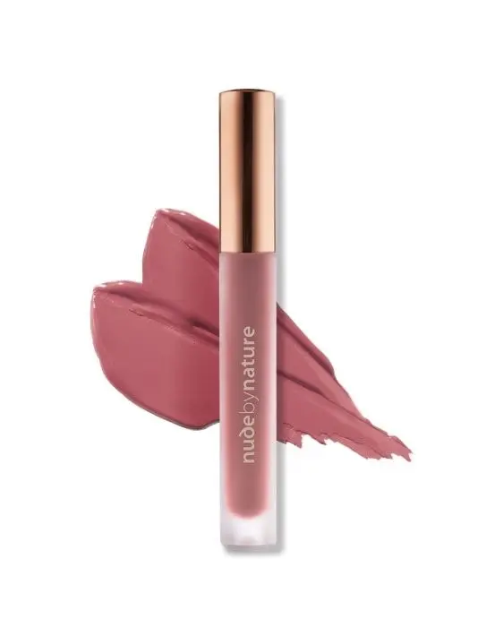 Nude by Nature Satin Liquid Lipstick 04 Soft Petal