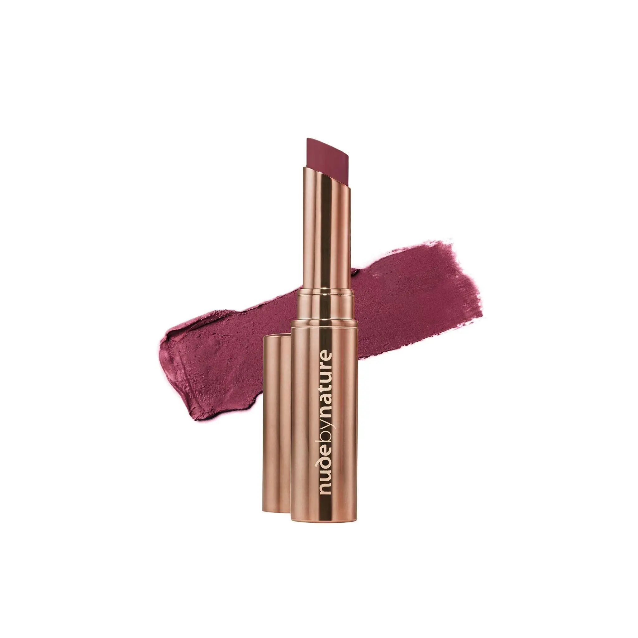 Nude by Nature Creamy Matte Lipstick 09 Roseberry