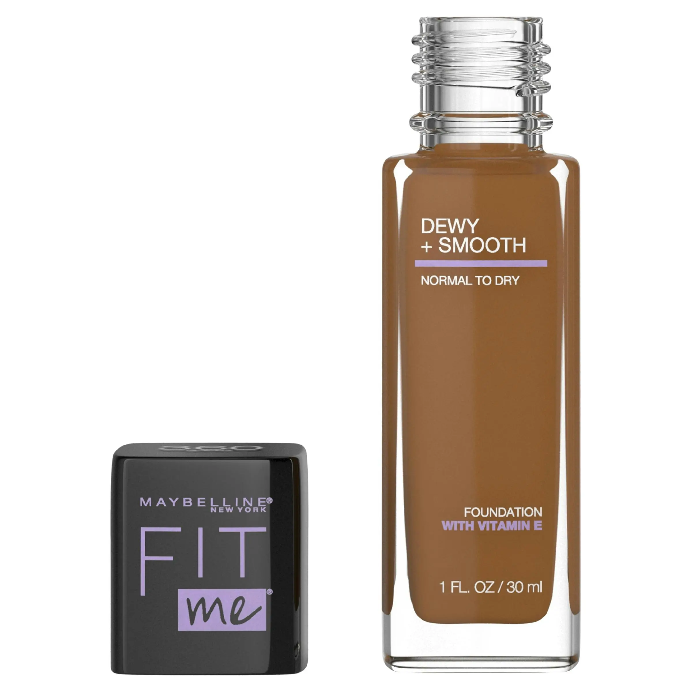 Maybelline Fit Me Dewy & Smooth Foundation 360 Mocha