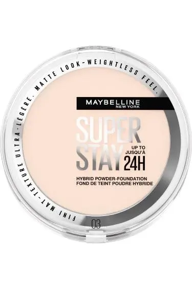 Maybelline Superstay 24H Hybrid Powder Foundation 03 True Ivory