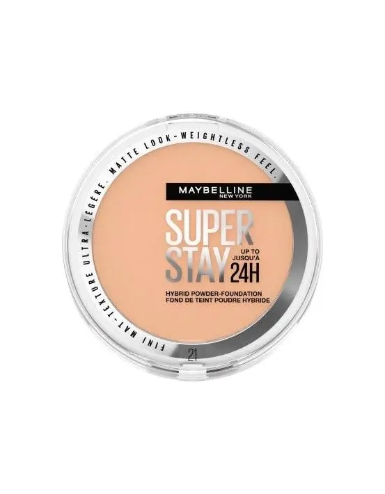 Maybelline Superstay 24H Hybrid Powder Foundation 21 Nude Beige