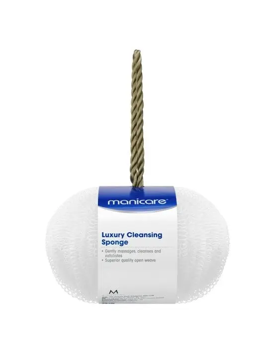 Manicare White Luxury Cleansing Sponge